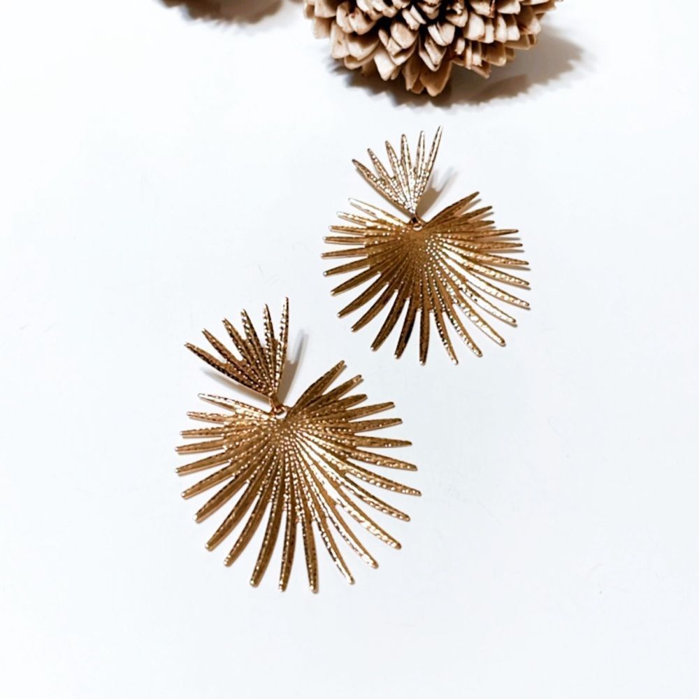 Sun radiant earrings M28
